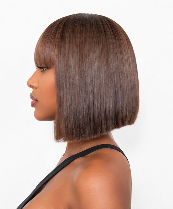 Luxe Vietnamese Glueless Bangs (2x4 lace)