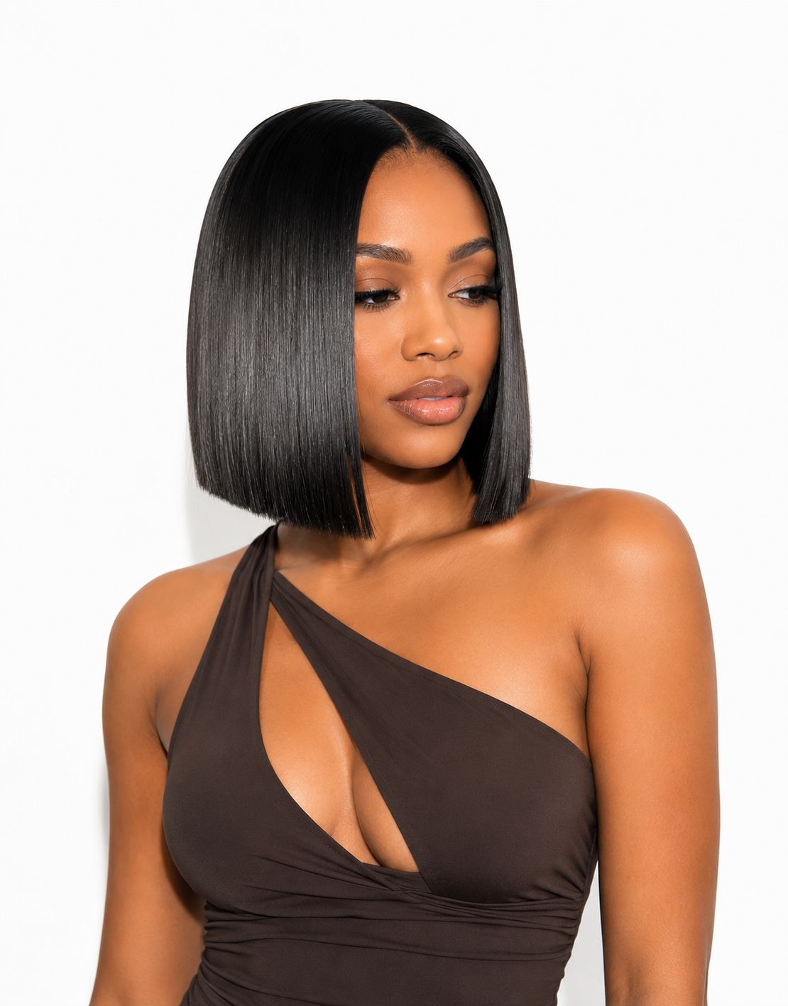 8" Vietnamese Glueless Bob (2X6 lace)