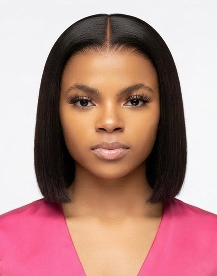 10" Natural Black  Double Drawn (Frontal)