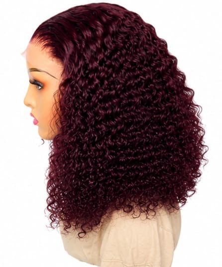 16" Burgundy Glueless (5X5 lace)