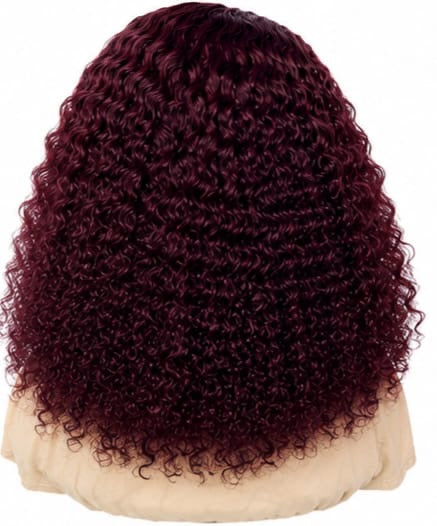 16" Burgundy Glueless (5X5 lace)