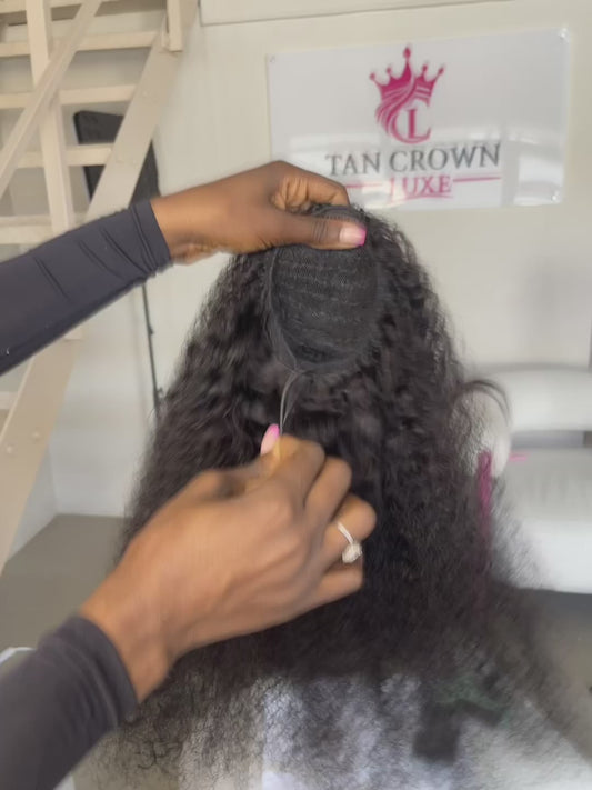 Burmese Curls SDD Clip-in Ponytail